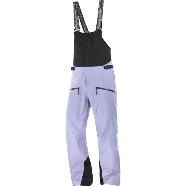 Salomon - Salomon Absolute 3L Bib Hardshellhose blue granite