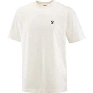 Salomon - Salomon Round Logo Graphic T-Shirt whisper white