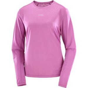 Salomon - Salomon Core Longsleeve T-Shirt iris orchid