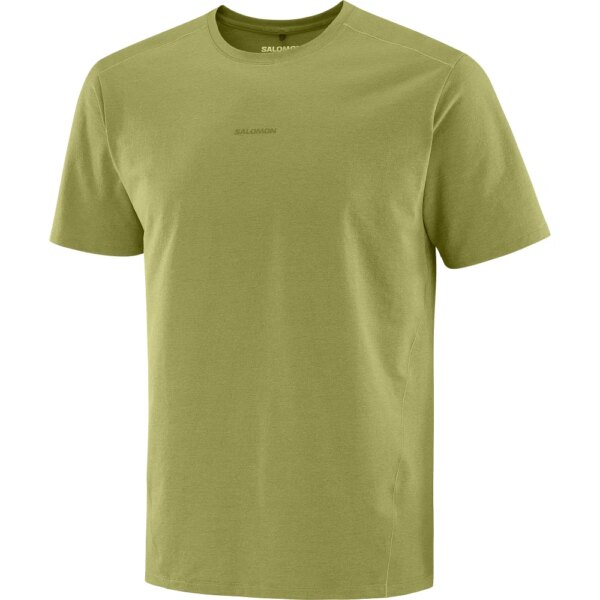 Salomon-Salomon-Trackline-T-Shirt-cardamon-seed-gruen Salomon - Salomon Trackline T-Shirt cardamon seed