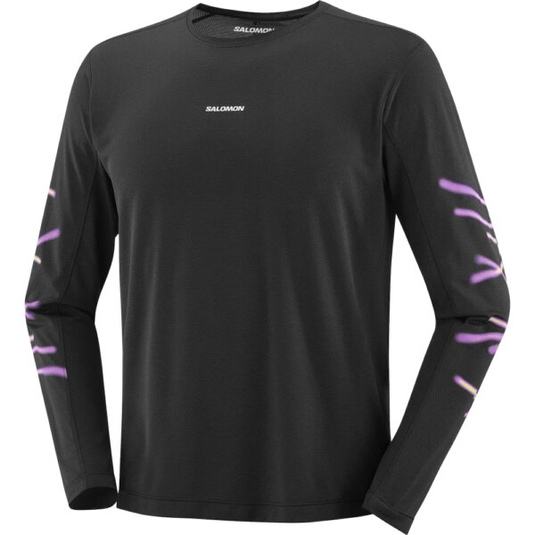 Salomon-Salomon-Core-Longsleeve-deep-black-schwarz Salomon - Salomon Core Longsleeve deep black