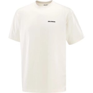 Salomon - Salomon Salomon Logo Relaxed T-Shirt whisper white