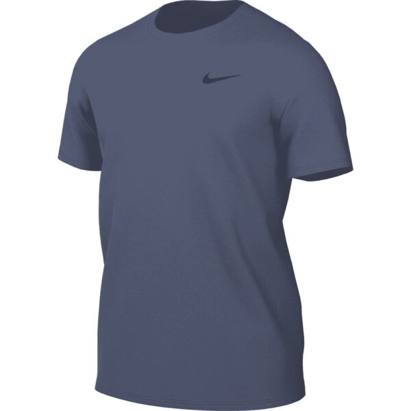 Nike-Dri-Fit-T-Shirt-diffused-blue-blau Nike - Nike Dri-Fit T-Shirt diffused blue