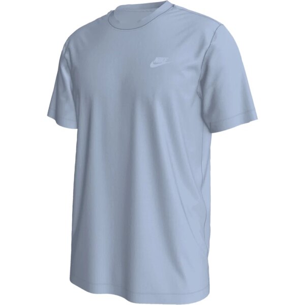 Nike-Nike-Sportswear-Club-T-Shirt-hydrogen-blue-blau Nike - Nike Sportswear Club T-Shirt hydrogen blue