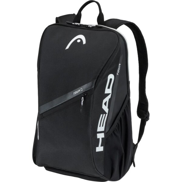 Head-Head-Tour-Backpack-25L-Tennisrucksack-schwarz-schwarz Head - Head Tour Backpack 25L Tennisrucksack schwarz