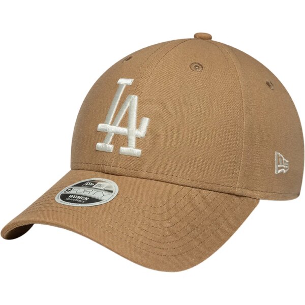 New - Era MLB Leinen LA Dodgers 9FORTY Cap dunkelbeige