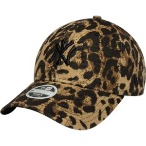 New - Era New York Yankees MLB Leopard 9TWENTY Cap dunkelbraun