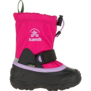 Kamik - Kamik Waterbug GTG Winterstiefel Kinder blackrose noirrose
