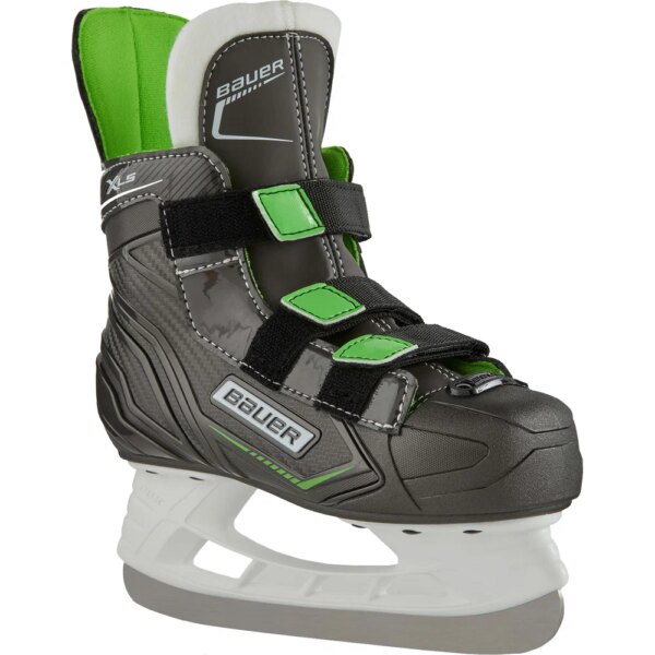 Bauer-Bauer-X-LS-Schlittschuhe-Kinder-schwarz-schwarz Bauer - Bauer X-LS Schlittschuhe Kinder schwarz