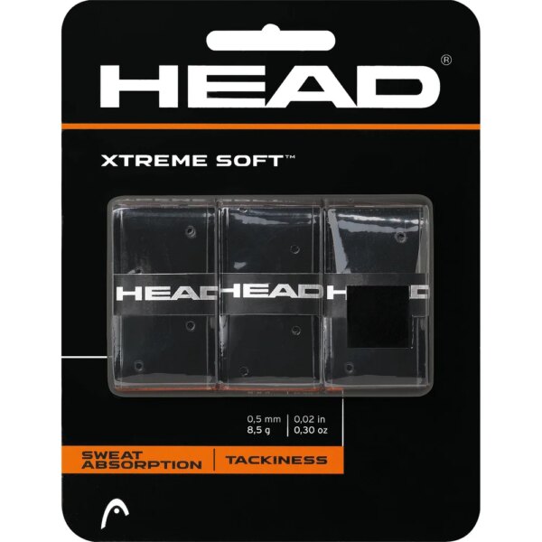Head-Head-Xtreme-Soft-3er-Pack-schwarz-schwarz Head - Head Xtreme Soft 3er Pack schwarz