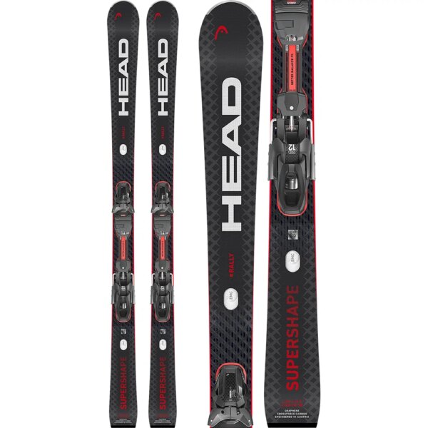 Head-Head-Supershape-e-Rally-2526-Ski-inkl.-PRD-12-GripWalk®-Bindung-schwarz Head - Head Supershape e-Rally 25/26 Ski inkl. PRD 12 GripWalk® Bindung