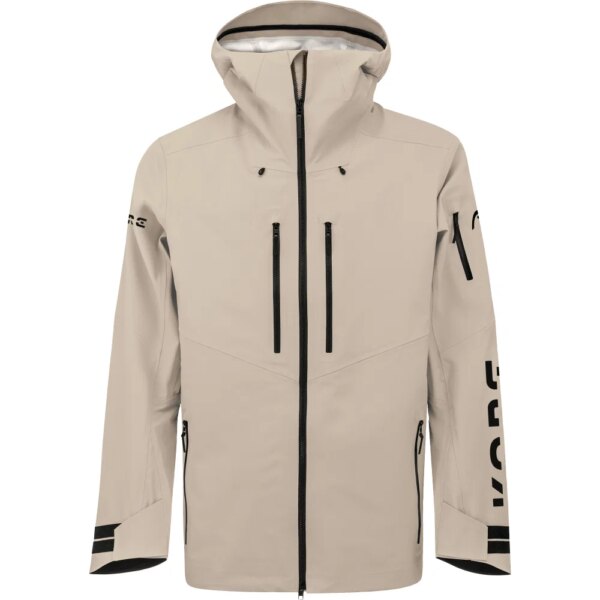Head-Head-Kore-Hardshelljacke-cream-grau Head - Head Kore Hardshelljacke cream