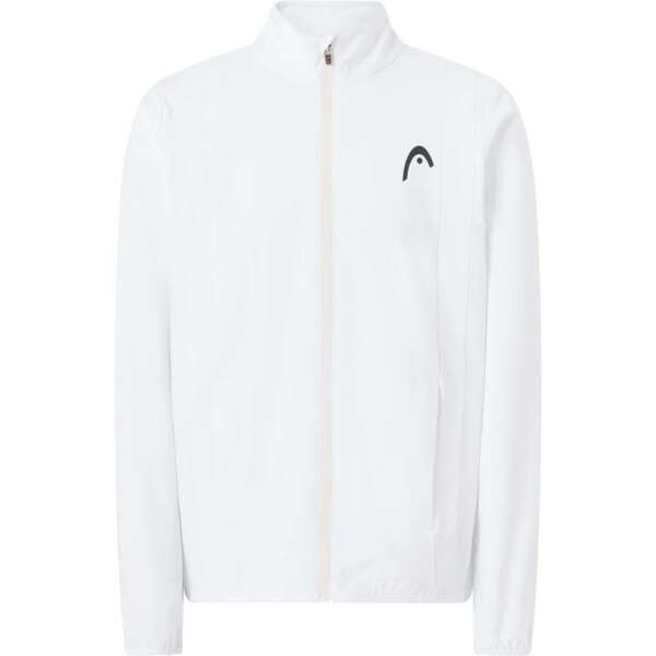 Head-Head-Club-25-Jacket-Junior-Tennisjacke-Kinder-weiss-weiss Head - Head Club 25 Jacket Junior Tennisjacke Kinder weiß