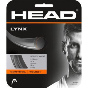 Head - Head Lynx 1,25 12m Tennissaite grau