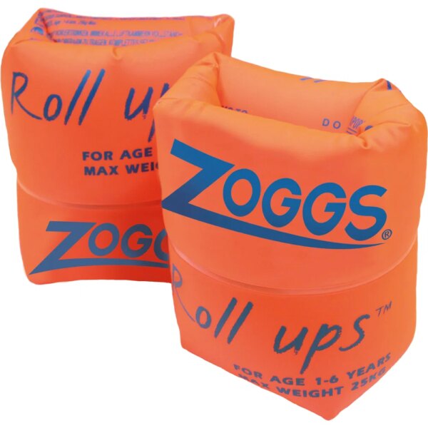 Zoggs-Zoggs-Roll-Ups-Schwimmfluegel-orange-orange Zoggs - Zoggs Roll Ups Schwimmflügel orange