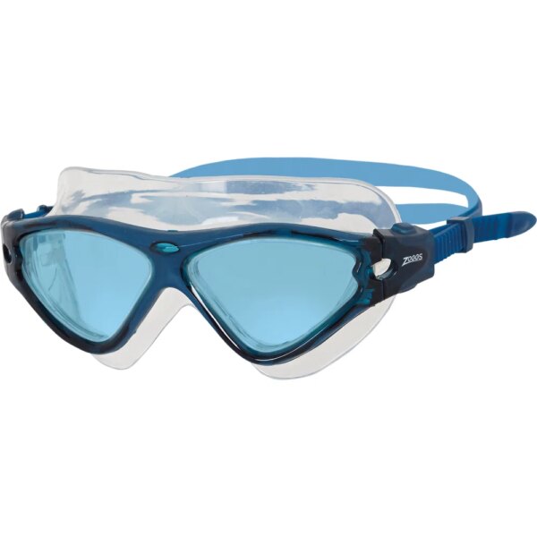 Zoggs-Zoggs-Tri-Vision-Mask-Schwimmbrille-navy-blue-blau Zoggs - Zoggs Tri Vision Mask Schwimmbrille navy blue