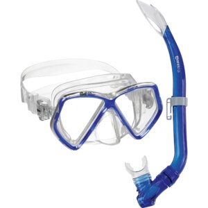 Mares - Mares Combo Pirate Schorchelset Kinder blue reflex clear