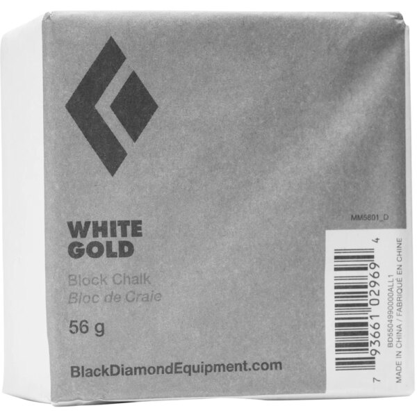Black-Diamond-White-Gold-Chalk-Block-56g-grau Black - Diamond White Gold Chalk Block 56g
