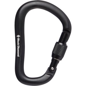 Black - Diamond RockLock Screwgate Karabiner schwarz