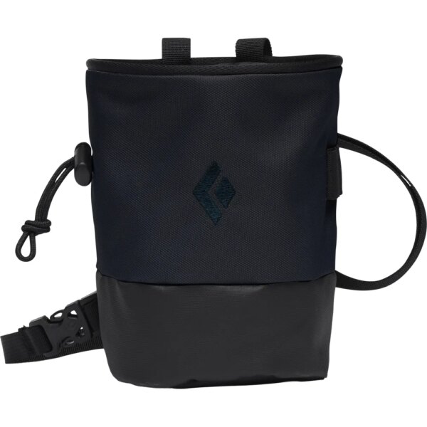 Black-Diamond-Mojo-Zip-Chalk-Bag-carbon-schwarz Black - Diamond Mojo Zip Chalk Bag carbon