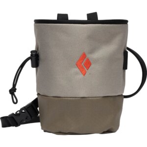 Black - Diamond Mojo Zip Chalk Bag moonstone
