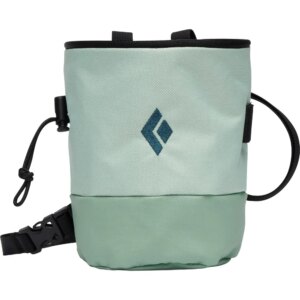 Black - Diamond Mojo Zip Chalk Bag foam green