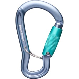 Black - Diamond GridLock Triple Lock Karabiner grau