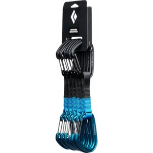 Black - Diamond HotWire Quickpack Drahtschnapperkarabiner 6 Stk. 12cm desert sky