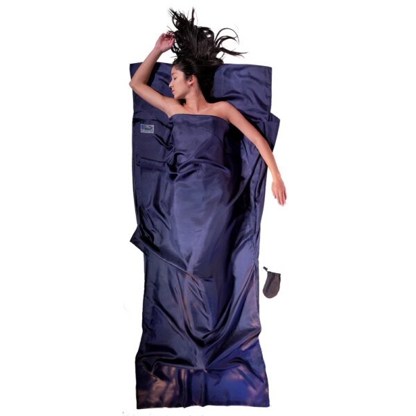 Cocoon-Cocoon-Travel-Sheet-Ripstop-Seide-tuareg-blau Cocoon - Cocoon Travel Sheet Ripstop Seide tuareg
