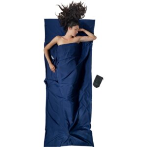 Cocoon - Cocoon TravelSheet Mikrofaser Reiseschlafsack twilight blue
