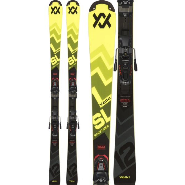 Voelkl-Voelkl-Racetiger-SL-R-JR-mit-Platte-2425-inkl.-Comp-8-Junior-Bindung-schwarz Völkl - Völkl Racetiger SL R JR mit Platte 24/25 inkl. Comp 8 Junior Bindung