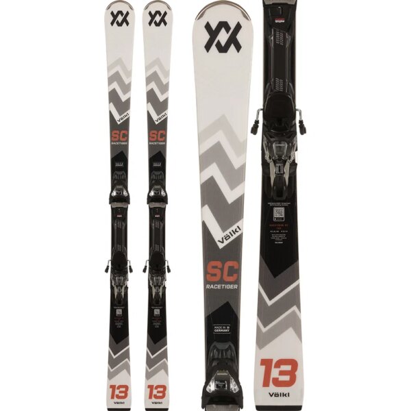 Voelkl-Voelkl-Racetiger-SC-White-2425-Ski-inkl.-VMotion-10-GripWalk-Bindung-grau Völkl - Völkl Racetiger SC Black 24/25 Ski inkl. VMotion 10 GripWalk Bindung