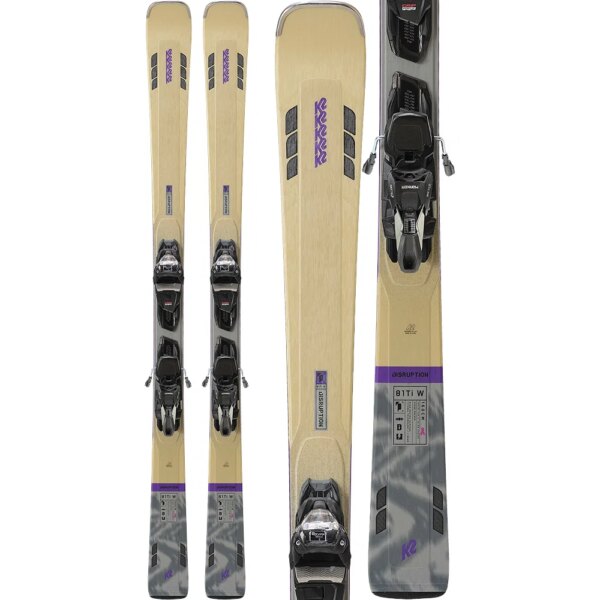 K2 - K2 Disruption 81TI W 24/25 Ski inkl. ERC 11 TCx light Quikclik Bindung