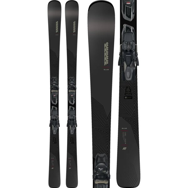 K2-K2-Blur-74-W-2526-Ski-inkl.-ERC-11-TCx-light-Quikclik-Bindung-schwarz K2 - K2 Blur 74 W 25/26 Ski inkl. ERC 11 TCx light Quikclik Bindung