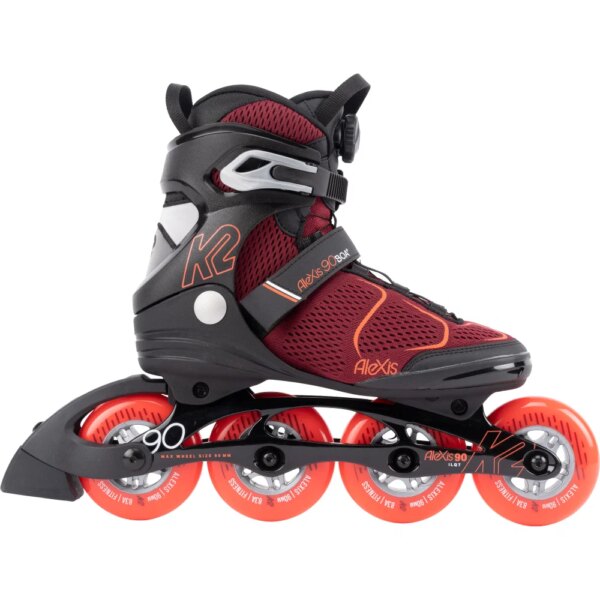 K2-K2-Alexis-90-BOA®-burgandy-rot K2 - K2 Alexis 90 BOA® burgandy