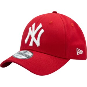 New - Era 9FORTY Basic New York Yankees Cap scarlet