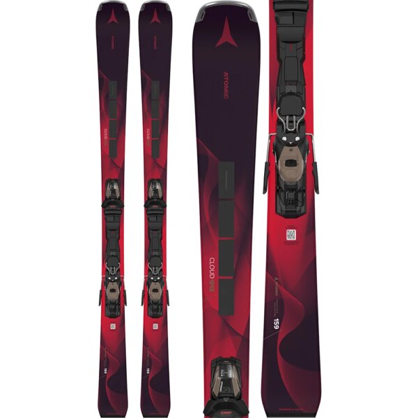 Atomic - Atomic Cloud Q12 Revoshock C 24/25 Ski inkl. M 10 GripWalk® Bindung
