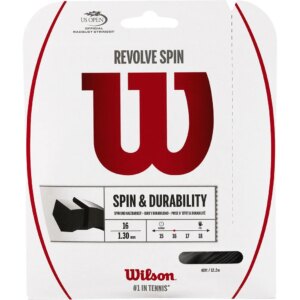 Wilson - Wilson Revolve Spin 16 Tennissaite schwarz