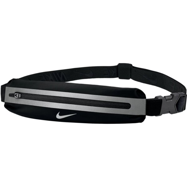 Nike-Nike-Slim-Waistpack-3.0-Bauchtasche-schwarz-silber-schwarz Nike - Nike Slim Waistpack 3.0 Bauchtasche schwarz silber