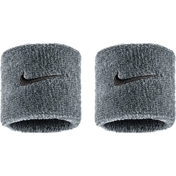 Nike-Nike-Swoosh-Classic-Schweissbaender-2er-Pack-cool-grey-grau Nike - Nike Swoosh Classic Schweißbänder 2er Pack cool grey
