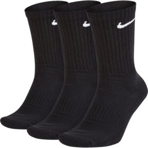 Nike - Nike Everyday Cush Crew 3 Paar Socken schwarz