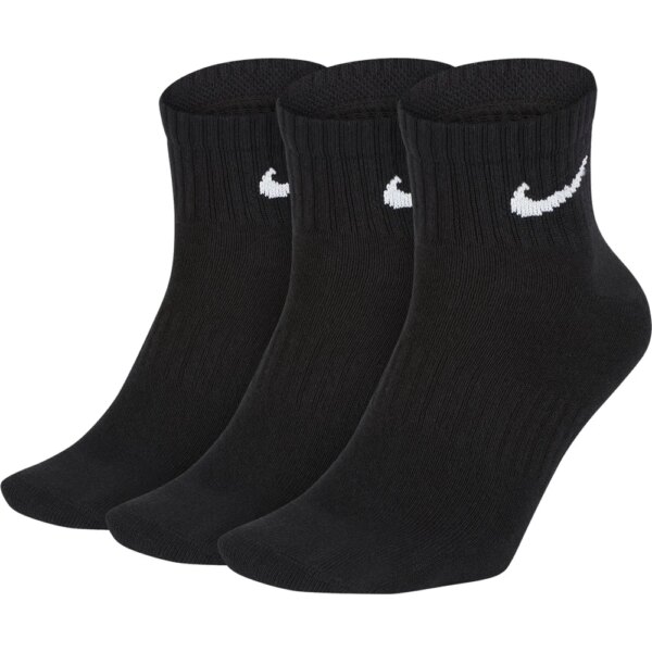 Nike-Nike-Everyday-Lightweight-Ankle-3-Paar-Socken-schwarz-schwarz Nike - Nike Everyday Lightweight Ankle 3 Paar Socken schwarz