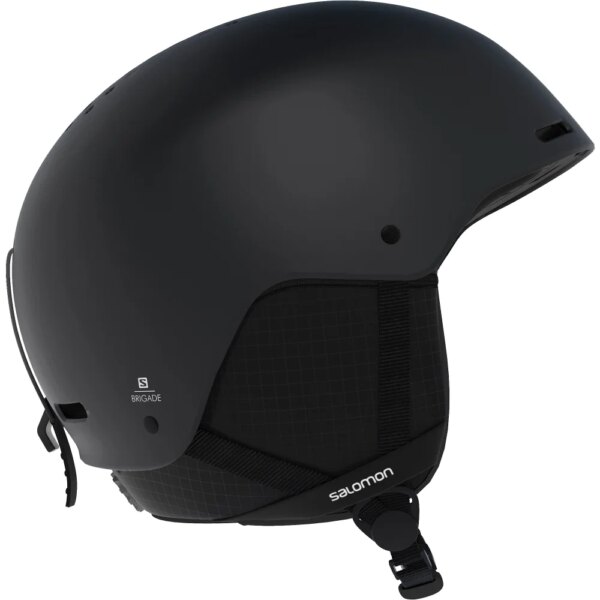Salomon-Salomon-Brigade-Skihelm-schwarz-schwarz Salomon - Salomon Brigade Skihelm schwarz