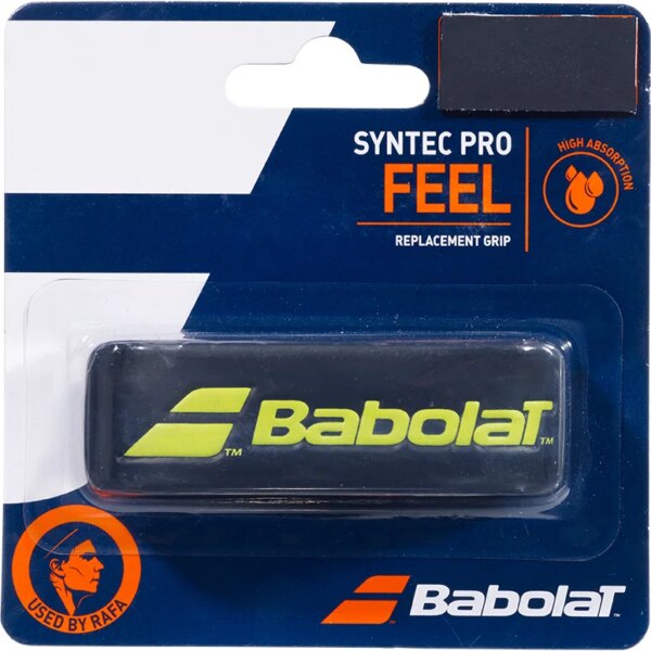 Babolat-Babolat-Syntec-Pro-Feel-Griffband-schwarz-schwarz Babolat - Babolat Syntec Pro Feel Griffband schwarz