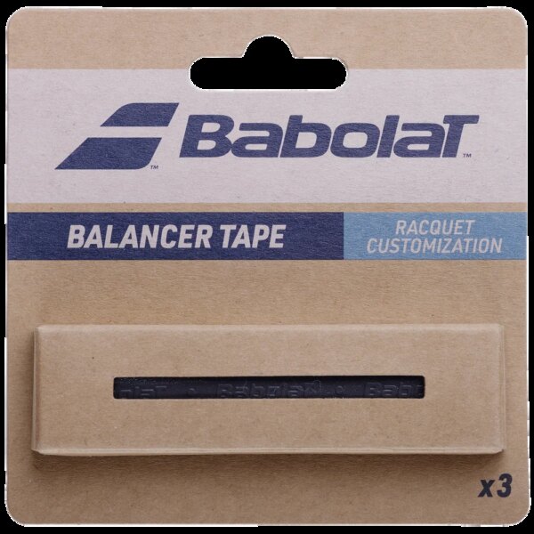 Babolat-Babolat-Balancer-Tape-33-schwarz Babolat - Babolat Balancer Tape 3*3