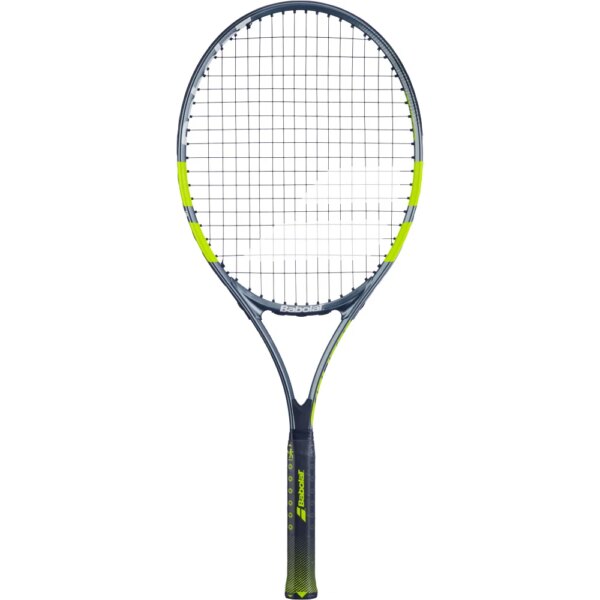 Babolat-Babolat-Carlitos-JR-26-besaitet-2026-240g-grau Babolat - Babolat Carlitos JR 26 besaitet 2026 (240g)