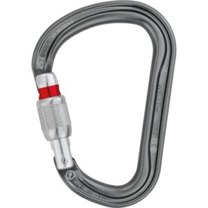 Petzl - Petzl William SL Screw-Lock Karabiner grau