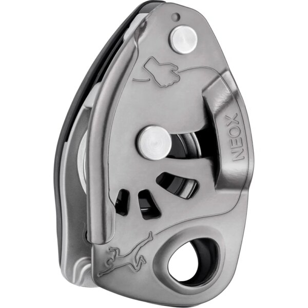 Petzl-Petzl-Neox-Sicherungsgeraet-light-grey-grau Petzl - Petzl Neox Sicherungsgerät light grey