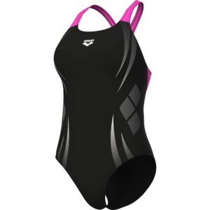 Arena - Arena Poseidonia Swim Pro Back Bustier Badeanzug schwarz