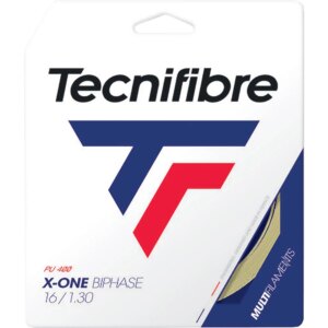 Tecnifibre - Tecnifibre X-ONE BIPHASE 1.30 12m Tennissaite natur